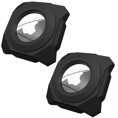Black Waterproof Stick-On Mount Air Tag Case V159243
