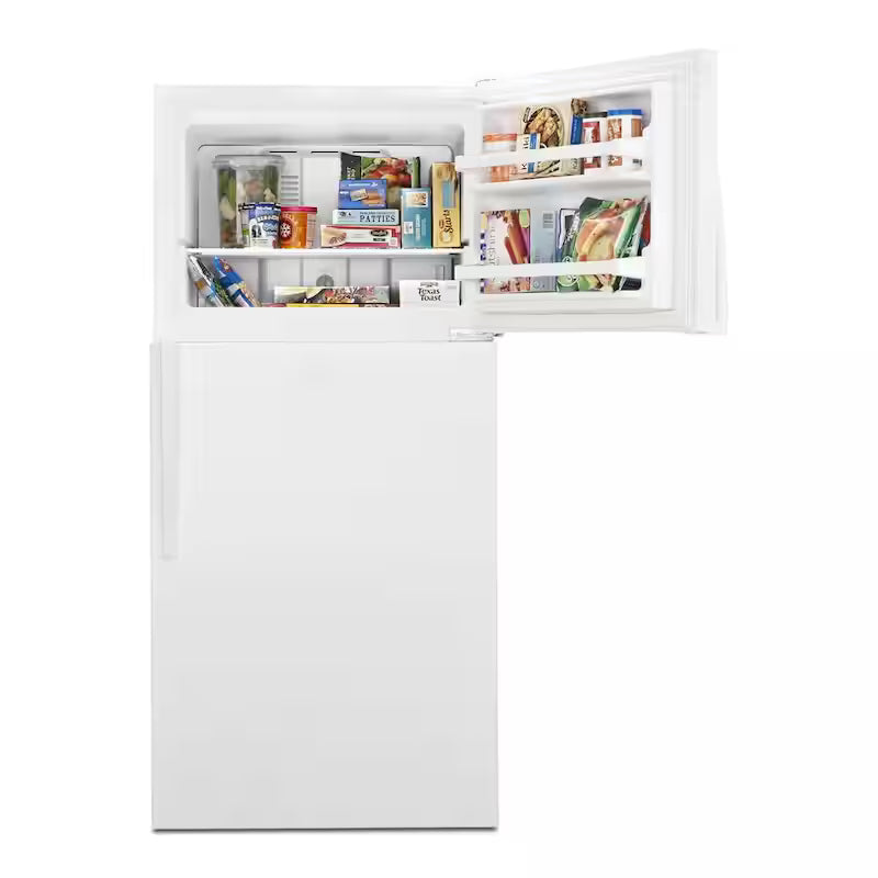 18.25 cu. ft. Top Freezer Refrigerator in White E4968