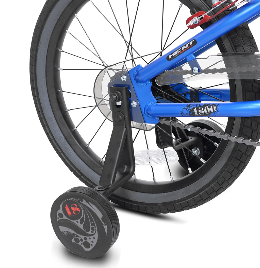 18-inch Blue Freestyle BMX Bicycle B298