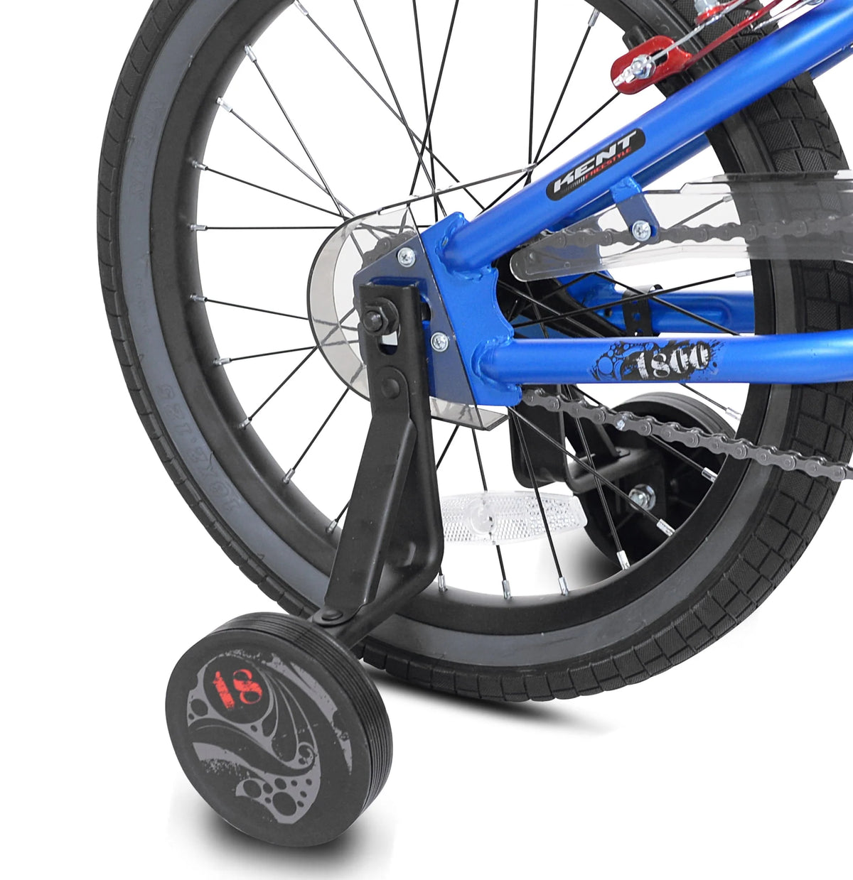 18-inch Blue Freestyle BMX Bicycle B298