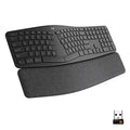 Wireless Ergonomic Keyboard with Wrist Rest R7662
