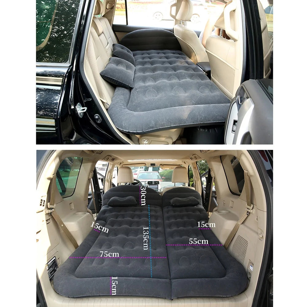 Blue Car Inflatable Bed Air Mattress Camping Mat A754