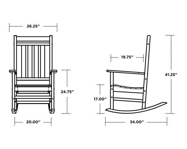 Sand Rocking Chair E453