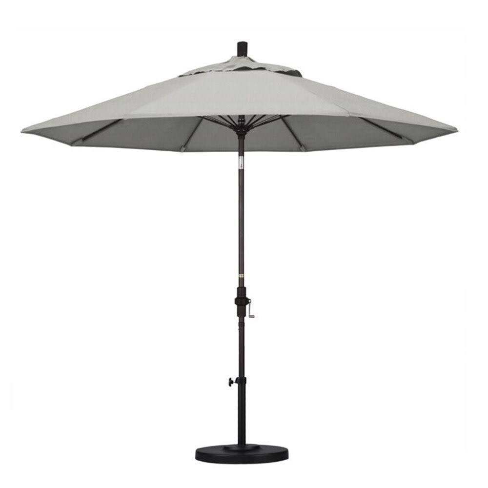 9& Fiberglass Collar Tilt Market Umbrella E439753