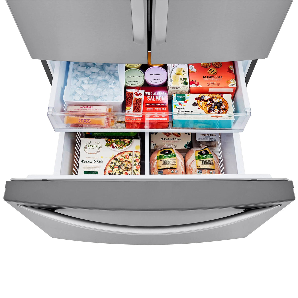 36 in. 29 cu. ft. Stainless Steel French Door Refrigerator E5613