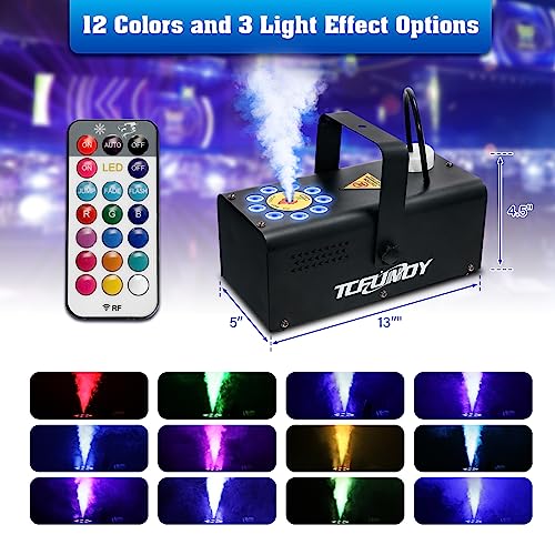 500W Fog Machine with 9 LED Lights K925047