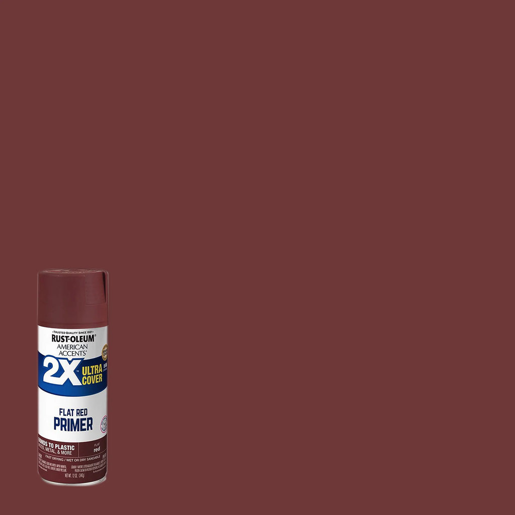 Flat Gray Primer Spray Paint 12 oz F135636