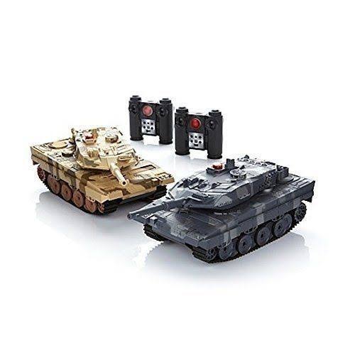 Large Battling Tanks 2 Pack Remote Control Assault Tanks N5574