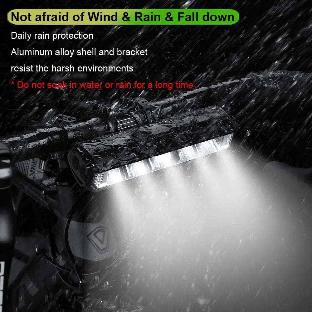 Waterproof 10000mAh 6000Lumen Bicycle Light J2736