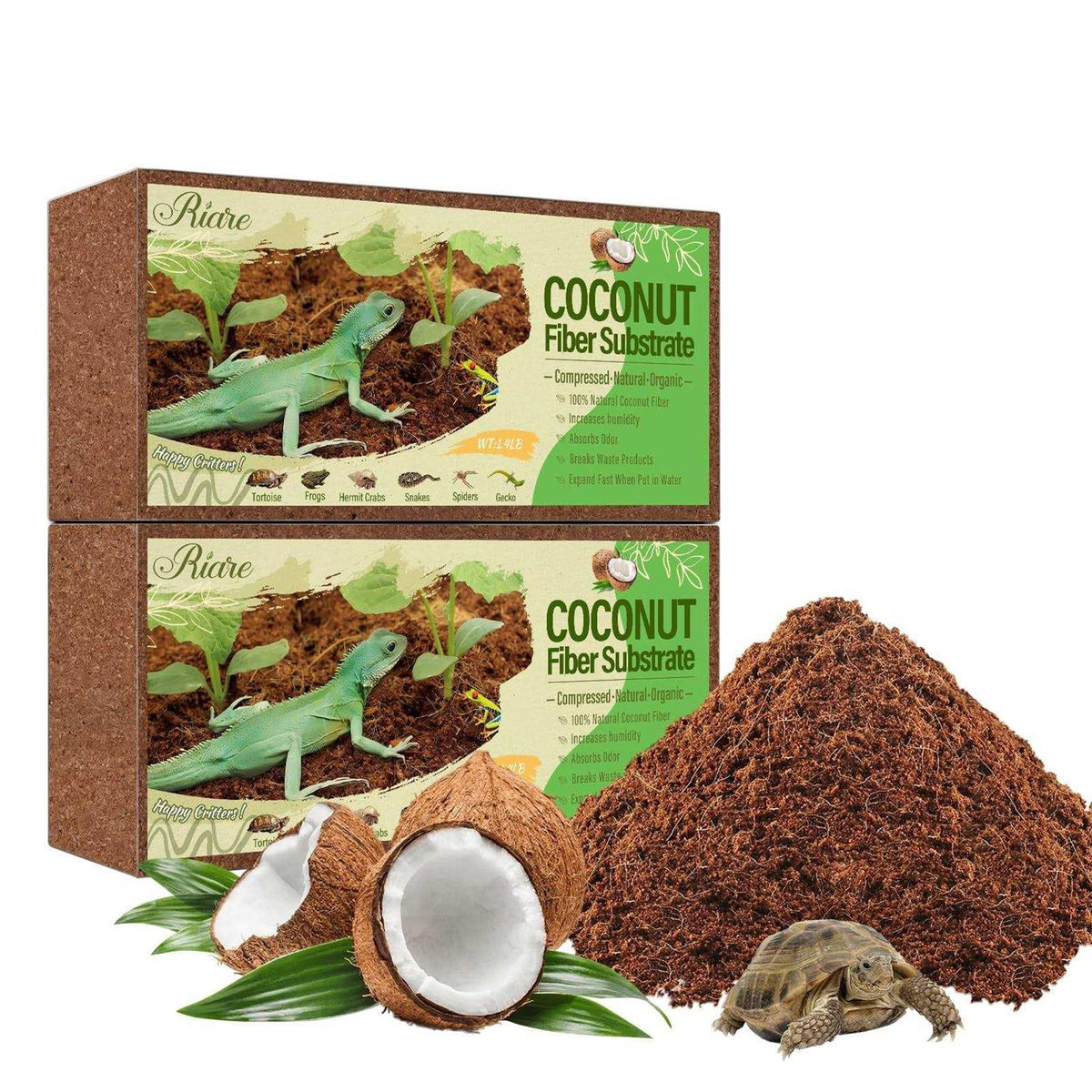 Natural Coconut Fiber Reptile Terrarium Bedding P67028