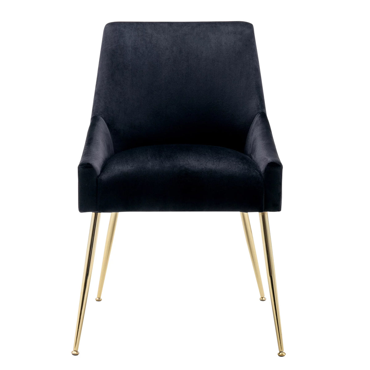 Tan Velvet Upholstered Accent Chair T292