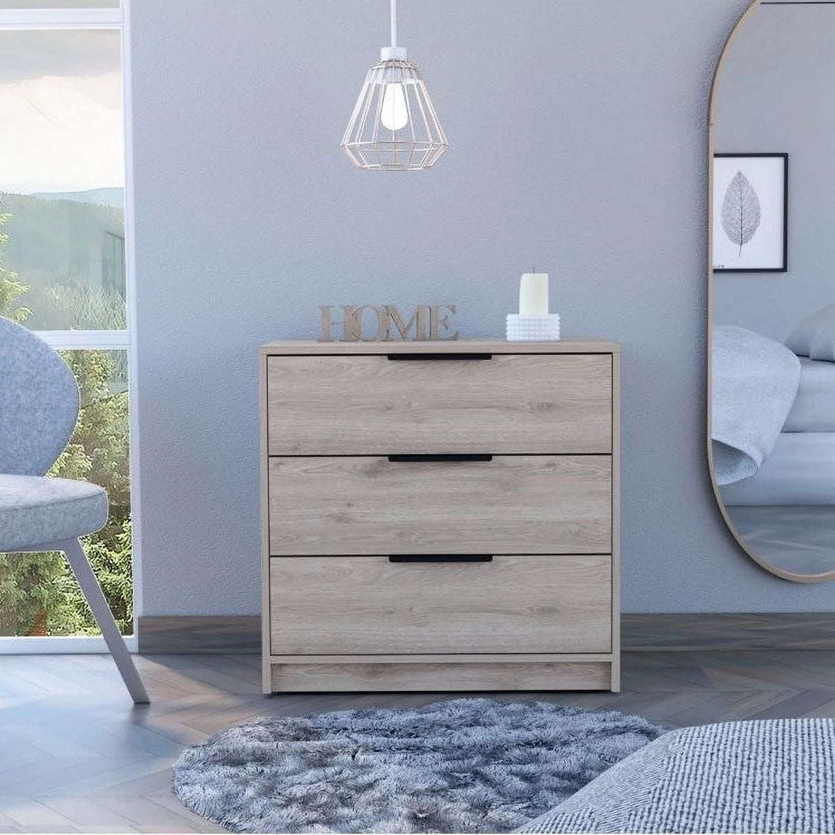 Light Gray Dresser V131