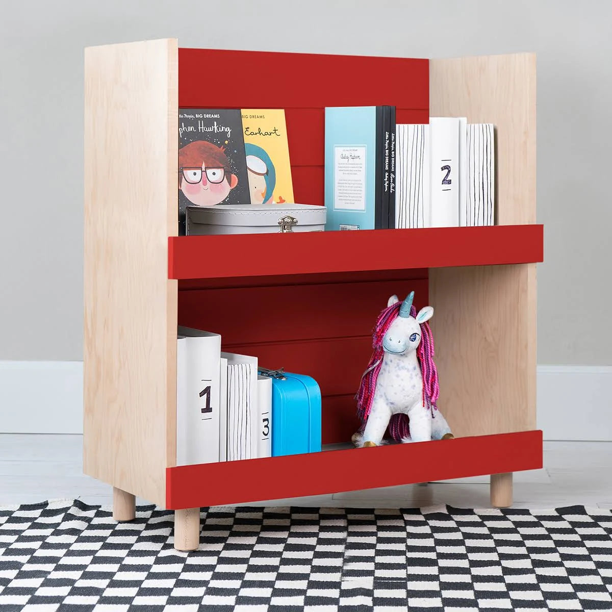 Maple White Kids Bookcase H571