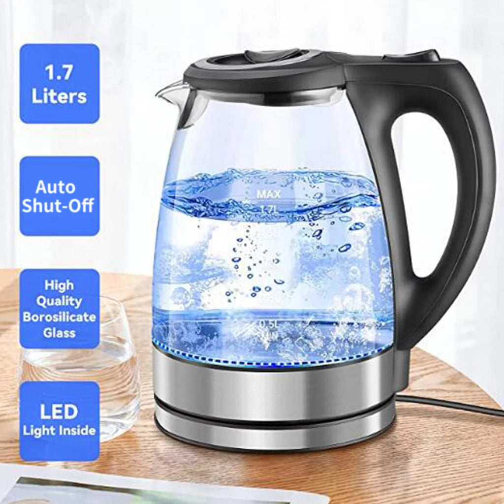 1.7L 1500W Glass Electric Kettle S68068