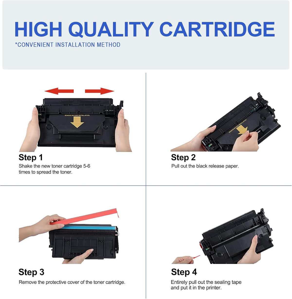 Black 4-Pack Toner Cartridges I2316