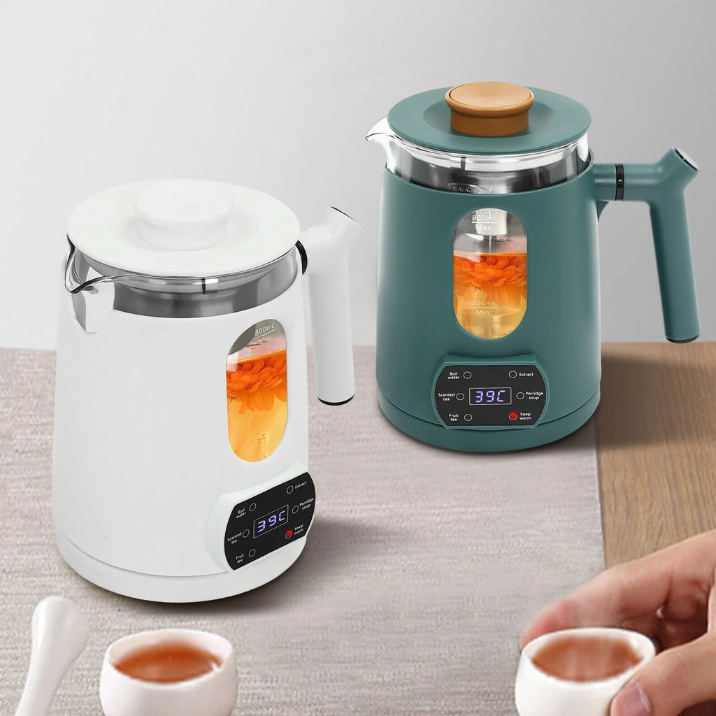 600W 0.8L Temperature Control Electric Tea Kettle O139255