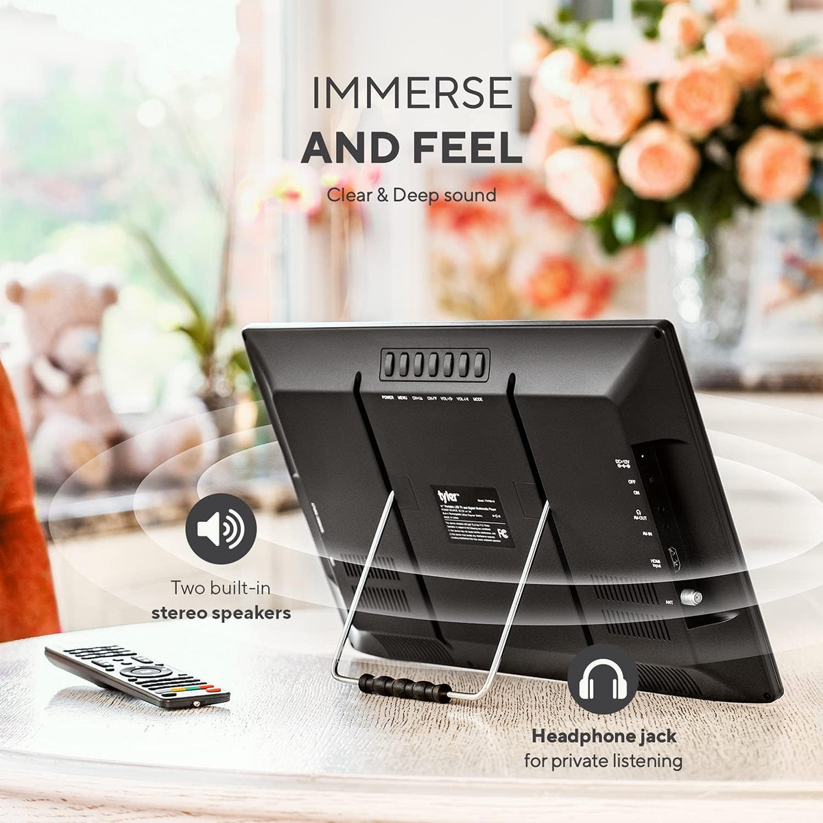 Portable Battery Powered HD-TV LCD Monitor N9309