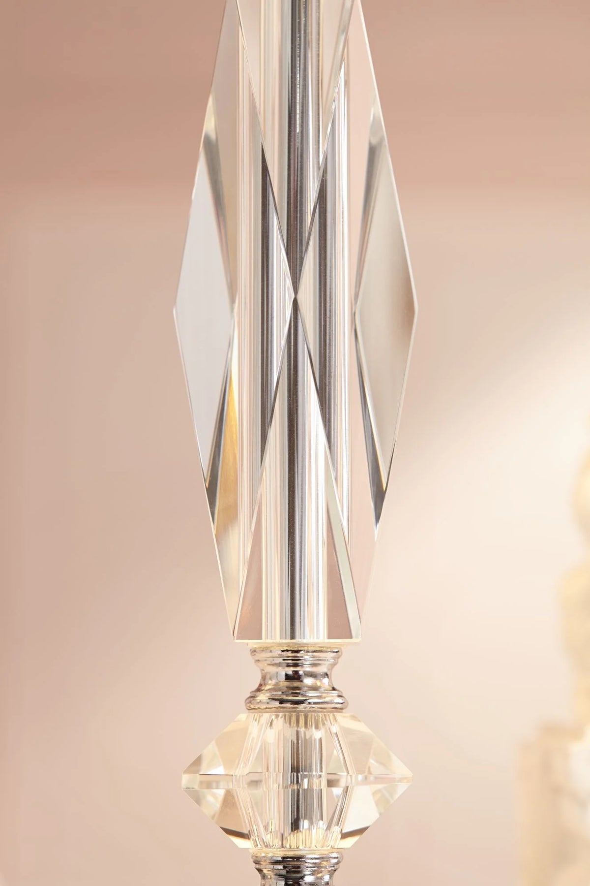 23" High Clear Crystal Accent Table Lamp W52281