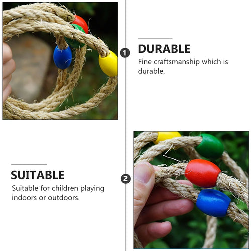 10 PCS Throwing Ring Toys Carnival Rings T23886