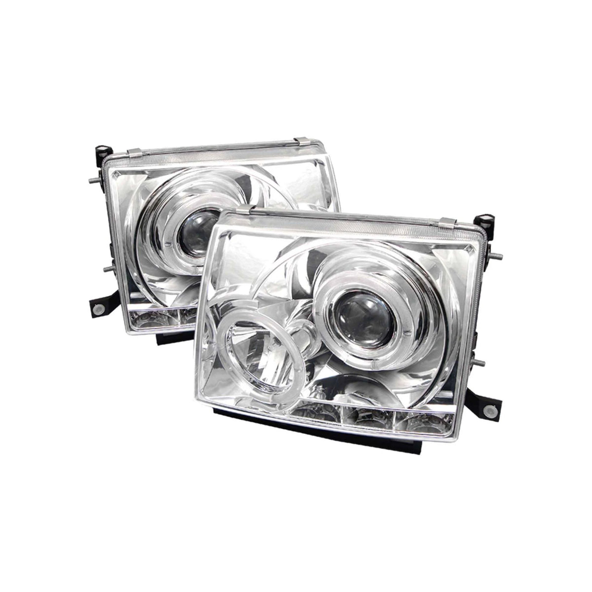 Chrome Halo Projector LED Headlights P9092