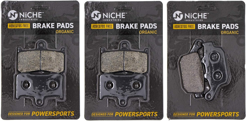 Organic Brake Pad Set Pack of 2 J777