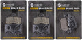 Organic Brake Pad Set Pack of 2 J777