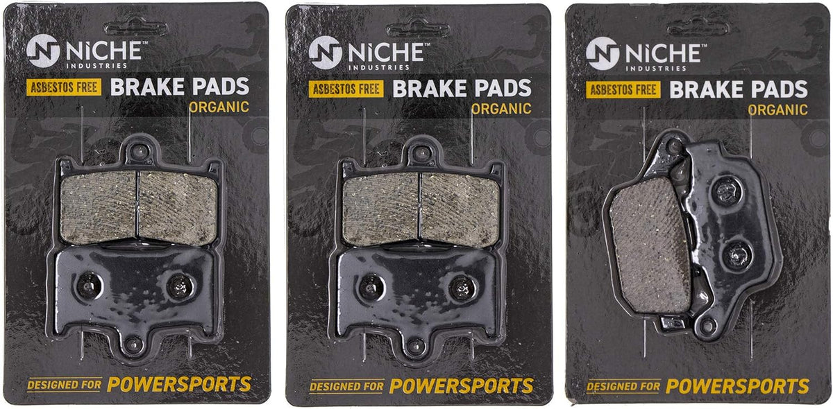 Organic Brake Pad Set Pack of 2 J777