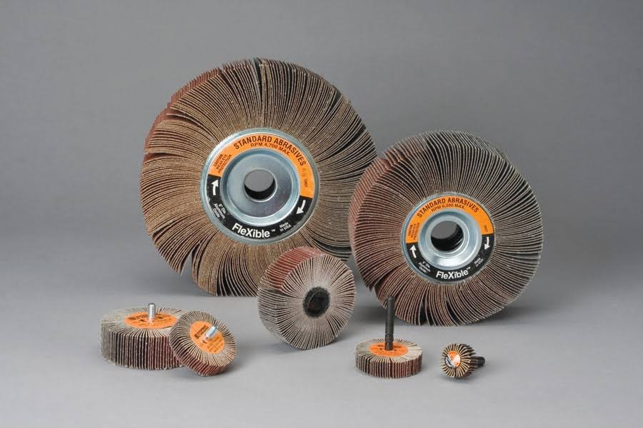 A/O Flexible Flap Wheel 3 in x 1/2 in x 1/4 in 120 W217880