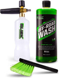 Pressure Washer Foam Cannon, Scrub Brush, and Off-Road Wash Super Concentrated Extra-Thick Soap (32 oz.) P826