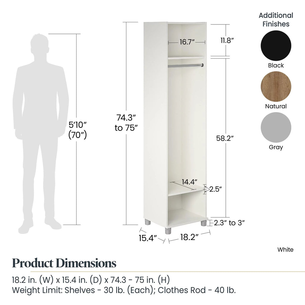 18" Wide Mudroom Cabinet J79549