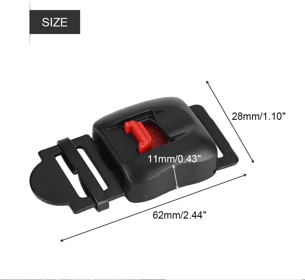 5pcs Motorcycle Helmet Speed Clip Chin Strap Buckle Z253