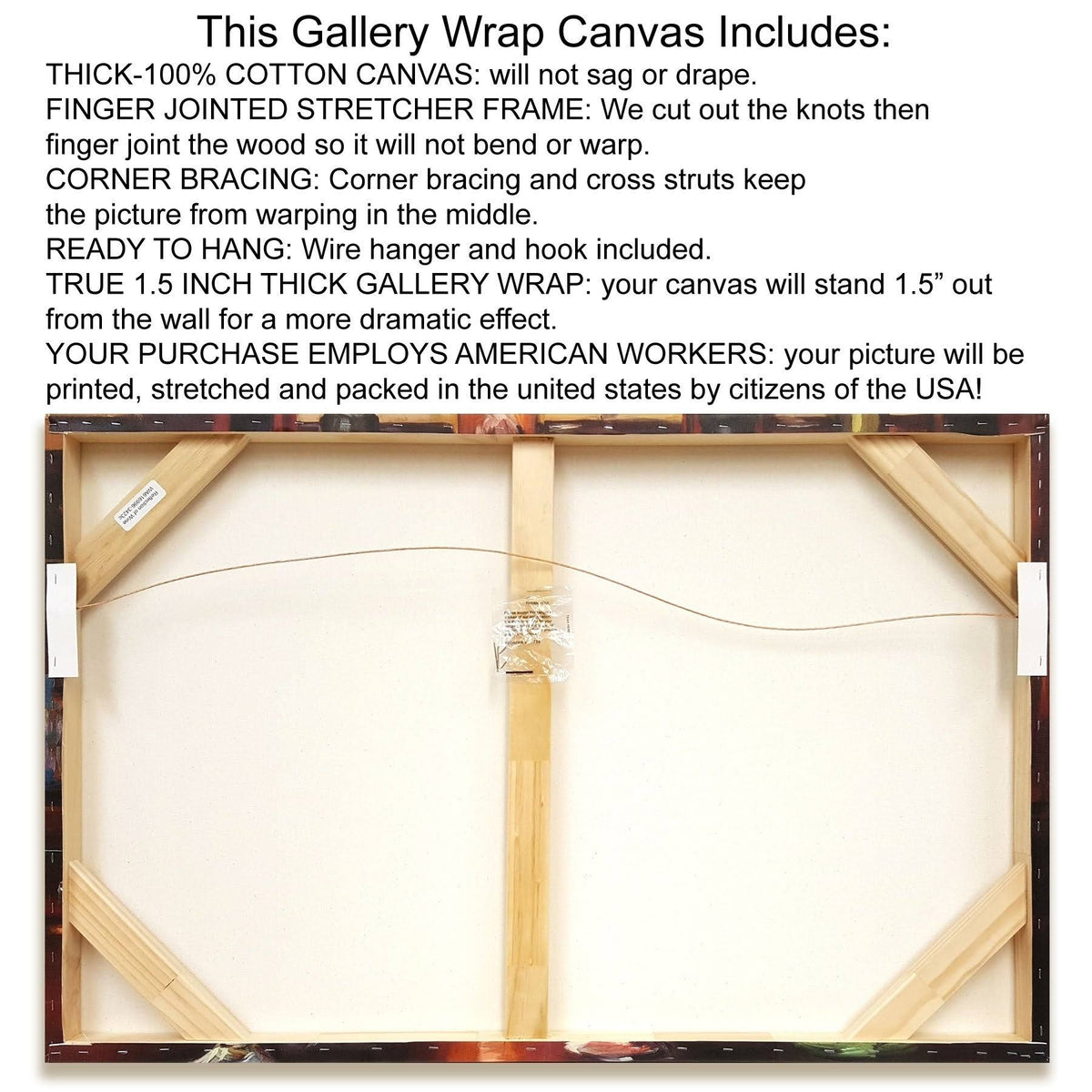 Giclee Print on Gallery Wrap Canvas S1262