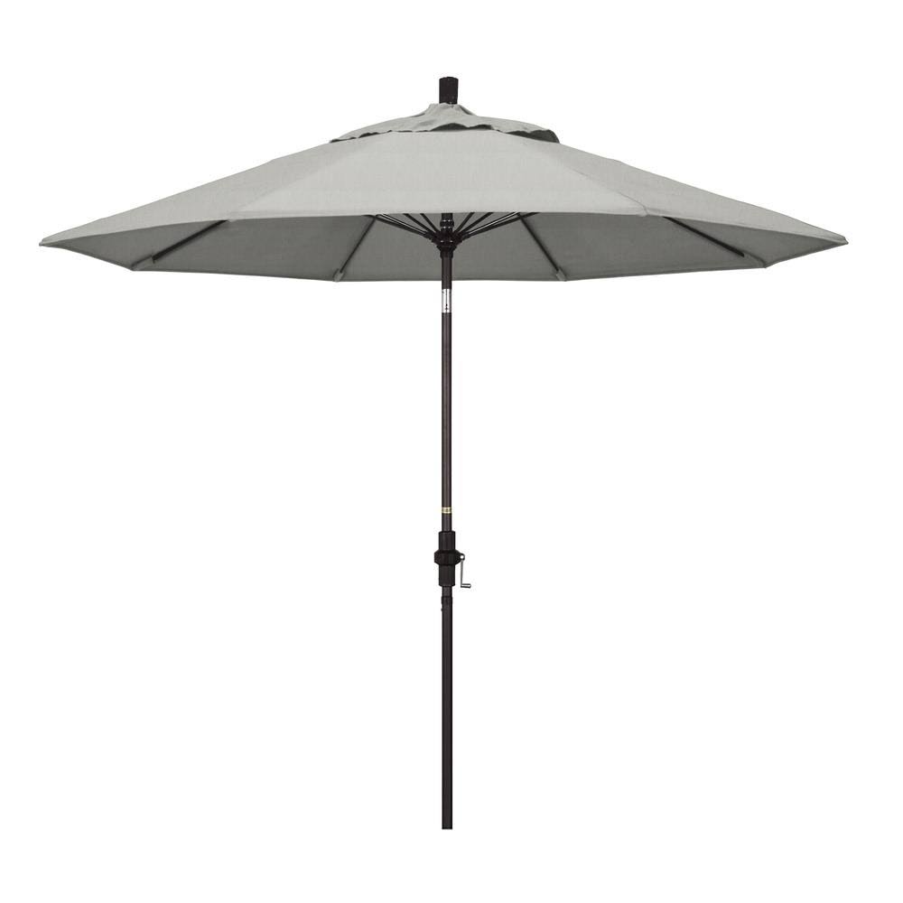9& Fiberglass Collar Tilt Market Umbrella E439753