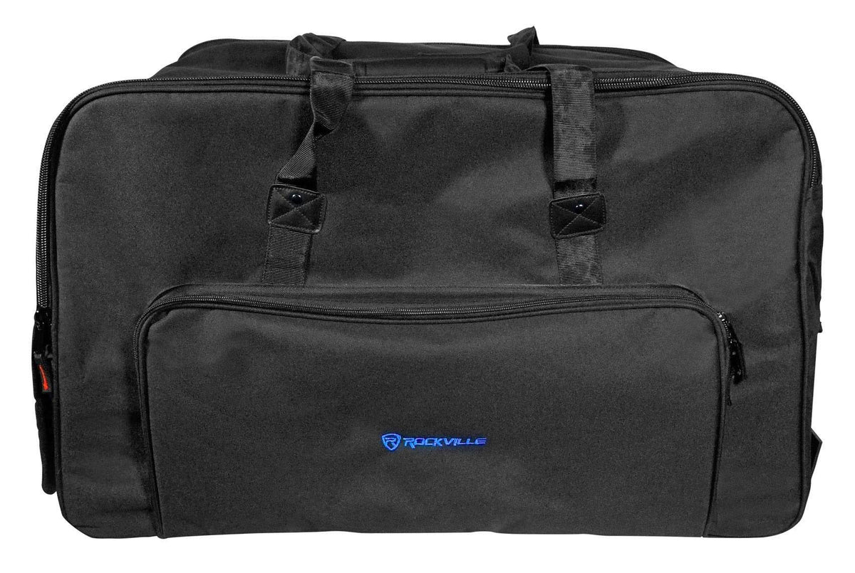 Rolling Speaker Bag with Handle and Wheels N19890