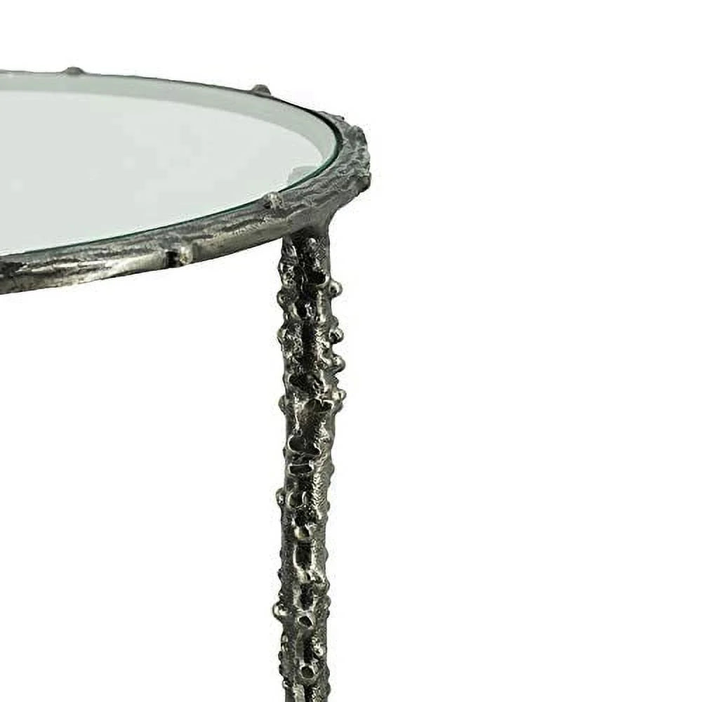 Silver Set of 2 Side Table K2706