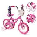 12 In. Kids Bike with Training Wheels Pink Z33225