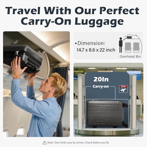 Lightweight Hardshell Spinner Luggage with TSA Lock 20in 24in 28in D526
