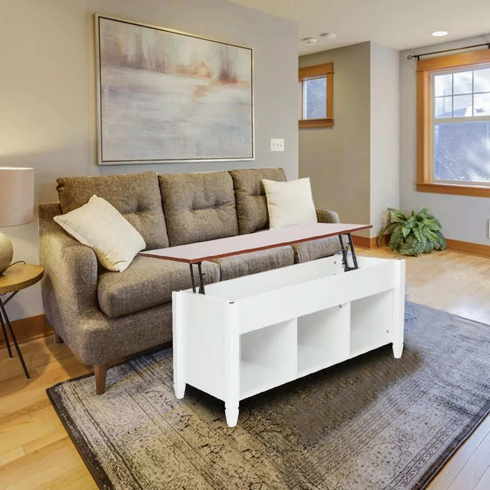 Lift Top Coffee Table with Hidden Compartment A165914