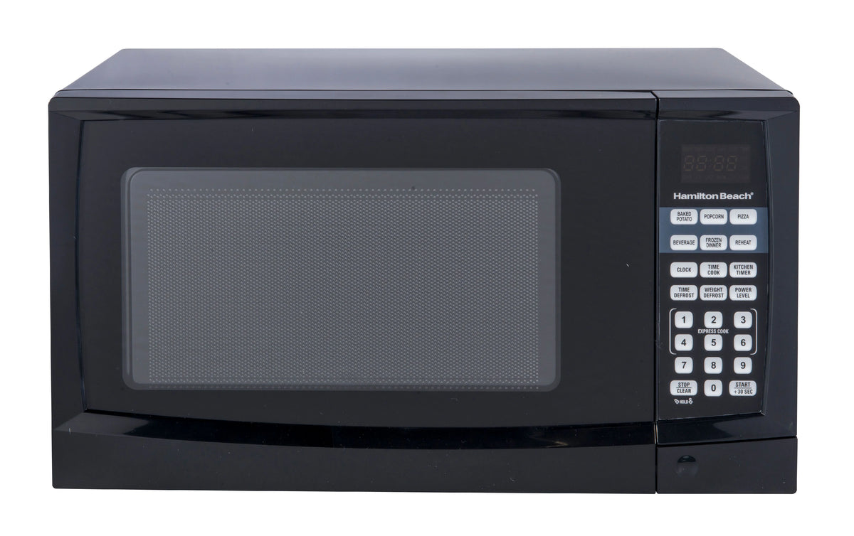 Black Digital Microwave C39690