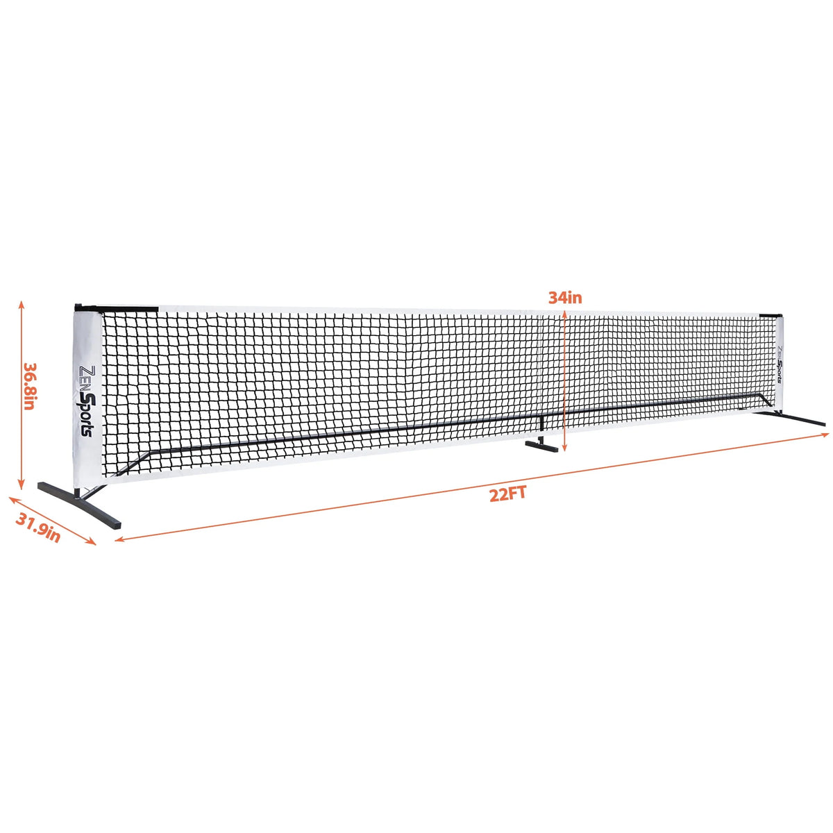 22FT Portable Pickleball Net Set with Carry Case Z47563