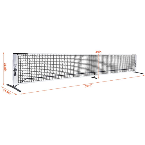 22FT Portable Pickleball Net Set with Carry Case Z47563