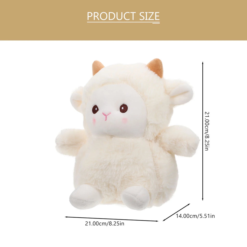 Plush Dog Toys Stuffed Lamb Chew Ball U96681