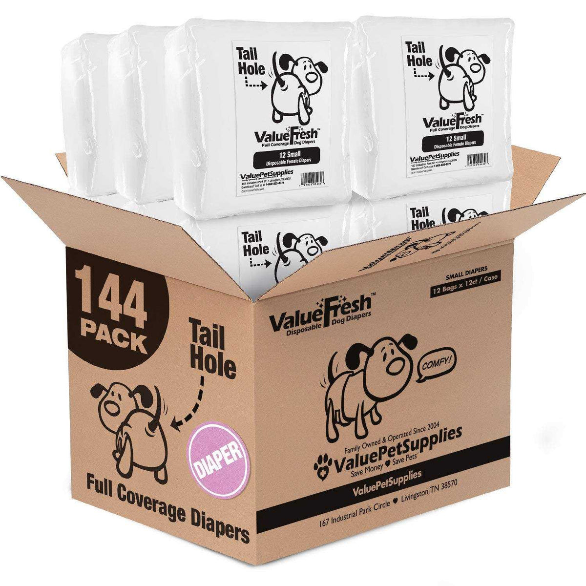 Female Dog Disposable Diapers Q42139