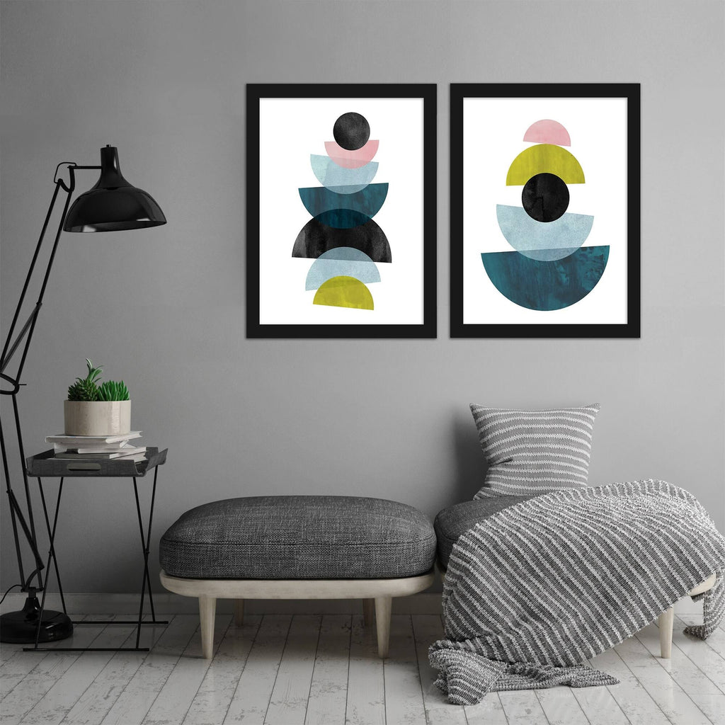 Black Framed Print Set C66815