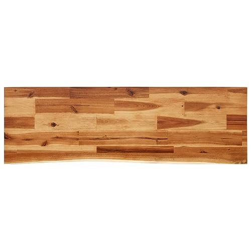 Solid Wood Acacia Console Table with Live Edge H2792