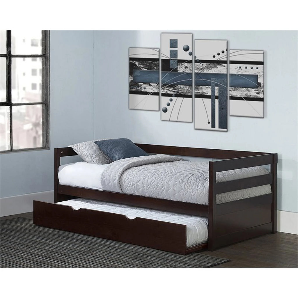 Chocolate Daybed with Trundle A46902
