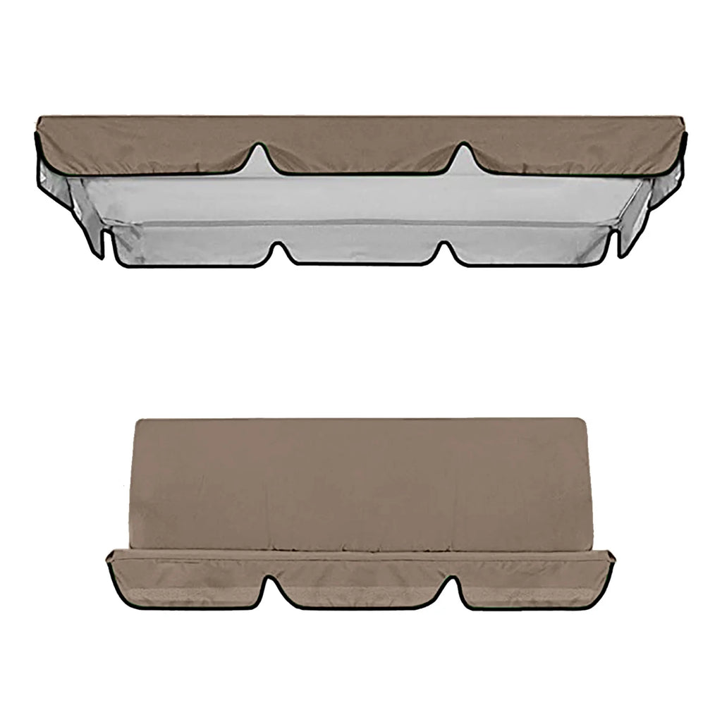 Outdoor Courtyard Swing Ceiling Cover Awning Rain Cover Replacement Cloth D9733