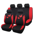 Butterfly Full Set Car Seat Cover Split Air Mesh A163795