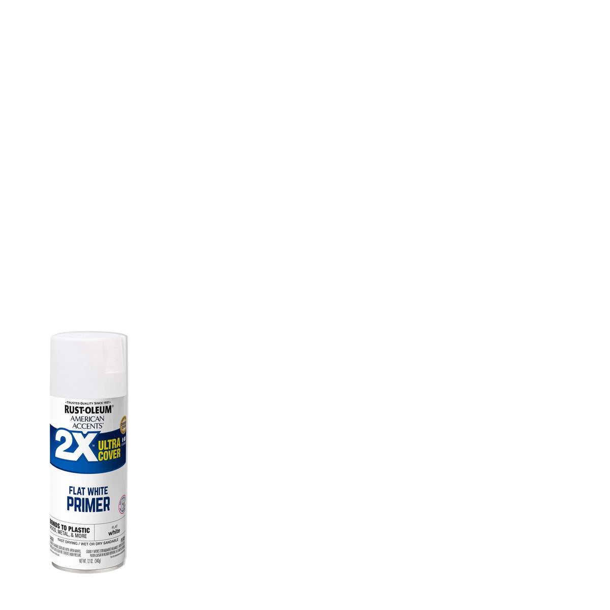 Flat Gray Primer Spray Paint 12 oz F135636