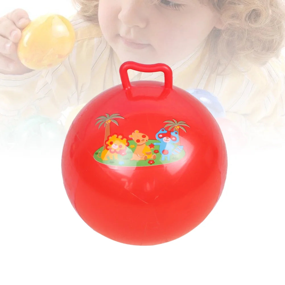 Children Inflatable Bounce Jumping Hopper Hop Ball 25cm R384946